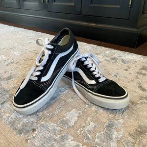 VANS Old Skool Black & White Shoes